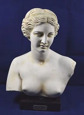 Aphrodite sculpture bust Venus Goddess of love great statue artifact