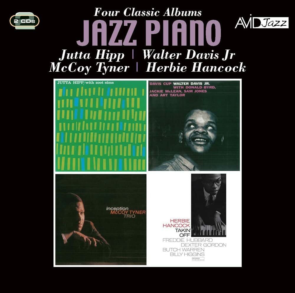 Jazz Piano Four Classic Albums 2-CD NEW SEALED Jutta Hipp/Walter Davis Jr.+