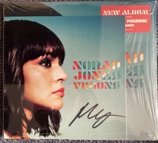 NORAH JONES VISIONS SIGNED CD ON CARD NEW / C...
