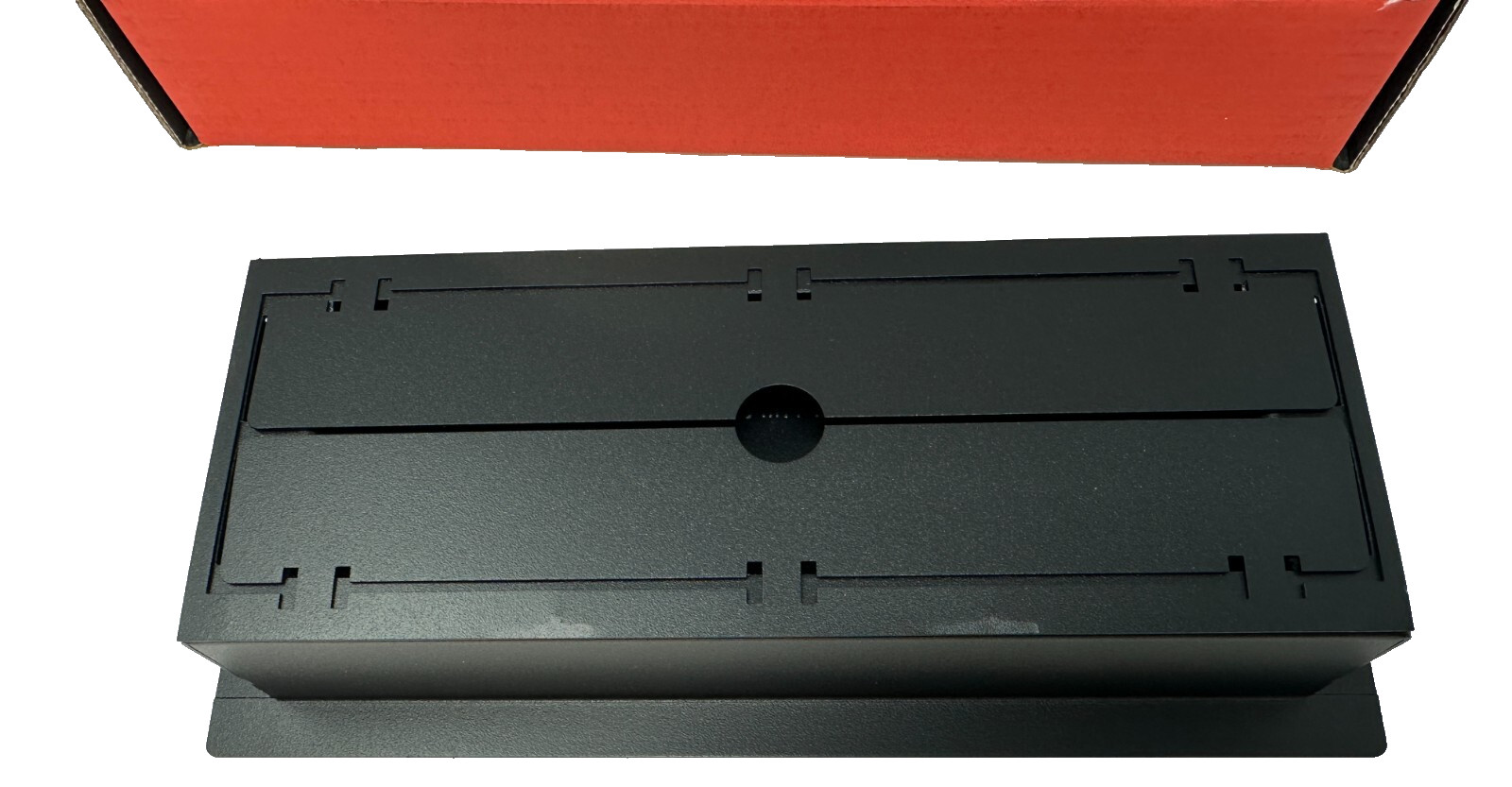 NEW Fittes Aria Vent OG Floor Register Steel Matte Black 4" x 10"  AV4X10BLK