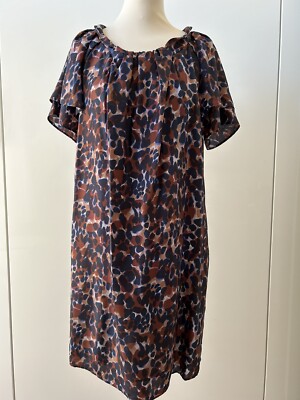 BOSS Hugo Boss Sommerkleid Seidenkleid Tunikakleid