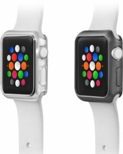 Modal MD-AWBC422PK Bumper for Apple Watch 42 mm 2 Pieces - Space Grey  Clear