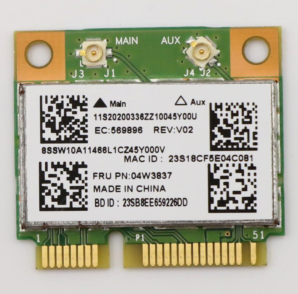 New WIFI Wireless BT4.0 Card for ThinkPad X140E E430 E530 E431