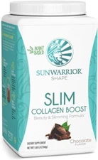 Sunwarrior Slim Collagen Peptides Powder with Vitamin C & Biotin Gluten Free Ket