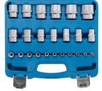"Bgs SteckschlüSsel-Einsatz-Satz Sechskant | Antriebe Innenvierkant 6,3 Mm (1/4\")"