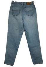 Vintage 80s Sostanza High Rise Jeans Size 13 Tapered Leg 30 X 30 Distressed