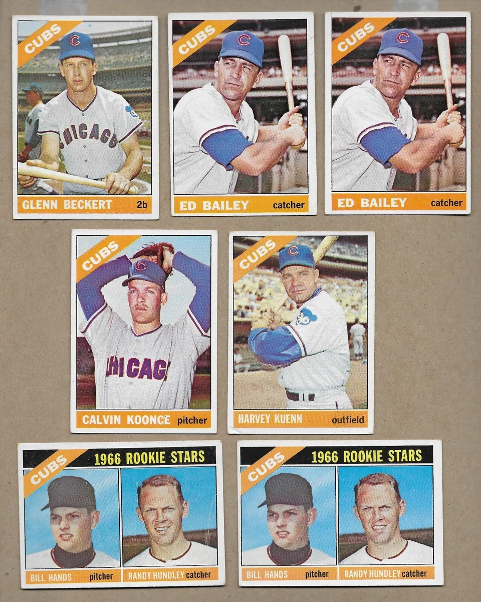 cubs baseball cards