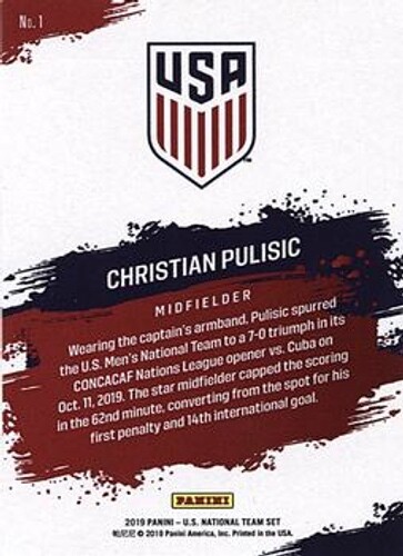 2019 Panini Instant US Soccer Men's National Team Set - YOU PICK YOUR CARDS - Picture 2 of 48
