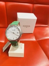womens fossil watch leather band New In Box