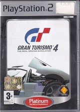GRAN TURISMO 4 GT4 PS2 Play Station 2 PLATINUM NO Libretto ITA M06509