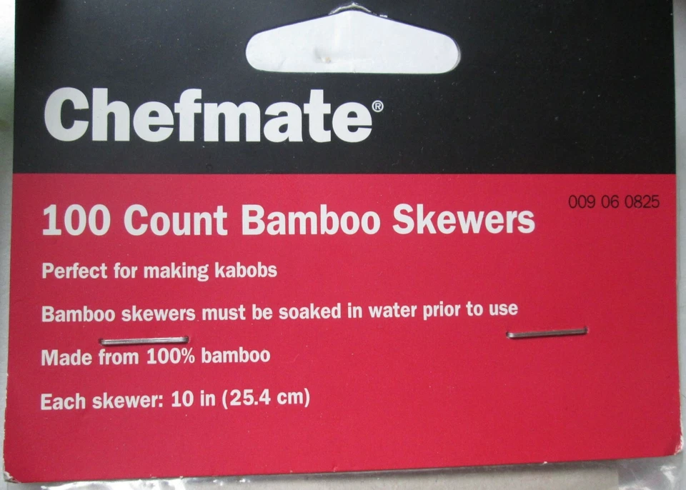 Lot of 225 Bamboo Skewers in 3 packages *BRAND NEW / UNOPENED* - Image 2 of 4