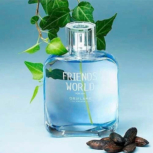 FRIENDS World for HIM EdT parfum perfume Oriflame energetic fresh