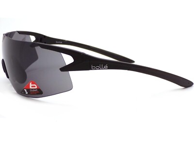 Bolle 5th Element Sportsonnenbrille mattschwarz mit grauen TNS-Gläsern 12147