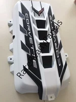 2020/26 CORVETTE C8 ENGINE COVER ARCTIC WHITE CARBON FIBER RAILS NEW OEM! (For: More than one vehicle)