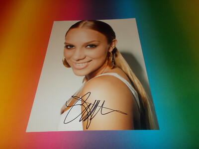 Agnes Carlsson Sängerin signed signiert autograph Autogramm 20x27 Foto in person