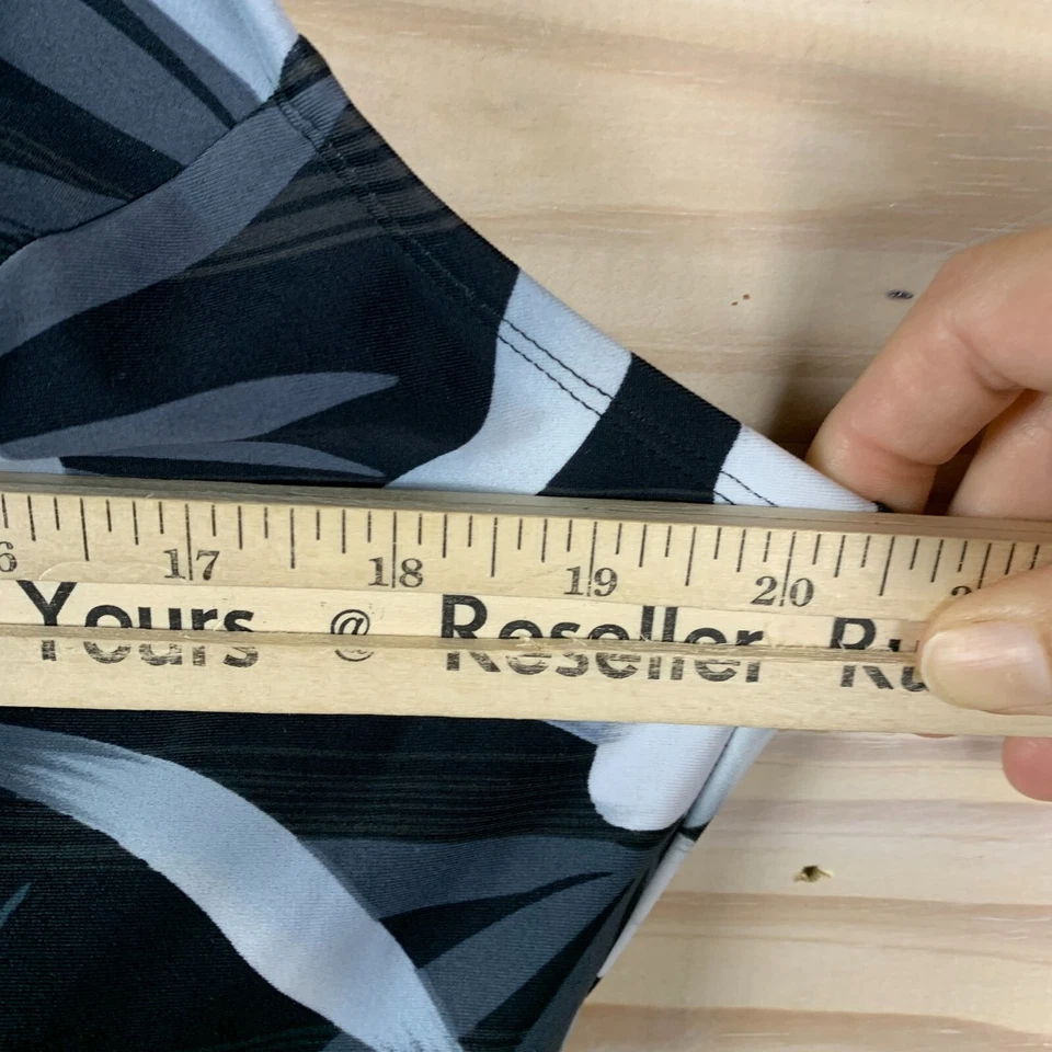 NWT Indigo Bay Swimsuit 20W Black Tropical Swim Tank Dress - Image 2 of 4