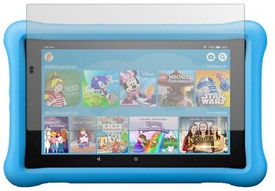 Schutzfolie für Amazon Fire HD 8 Kids Edition (2018) Display Folie matt