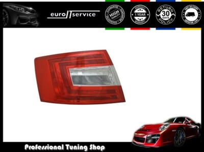 Left Rear Light for Skoda Octavia 2012 2013 2014 2015 2016 2017 VT668L Red White