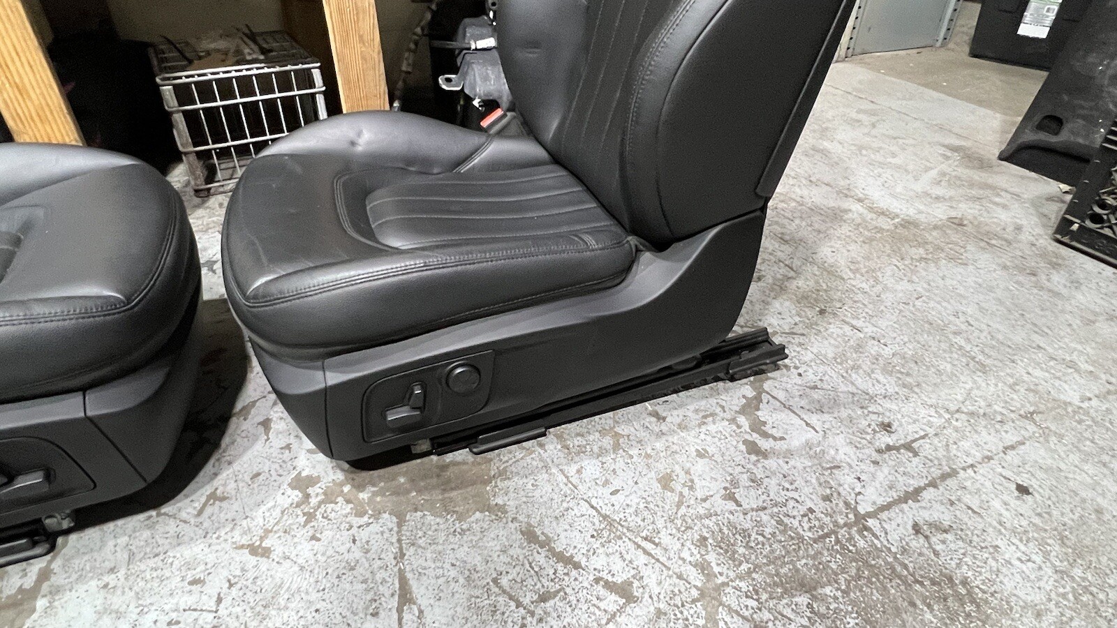 💥OEM 2014-2020 MASERATI QUATTROPORTE COMPLETE SEAT SET FRONT REAR LEATHER BLACK