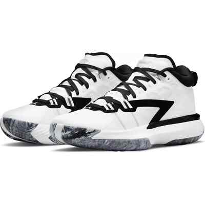 Nike Air Jordan Zion 1 TB White Black Retro Sneakers DC4208  display picture 1