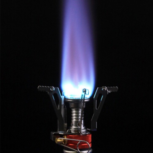 Portable Camping Stove Hiking Picnic Mini Gas Stove Backpacking Stove Cooking - Picture 2 of 11