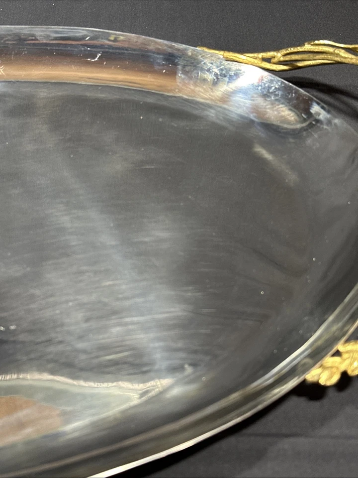 银杏金托盘 Michael Aram 24 英寸 — 第 3/4 张图片