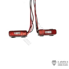 LESU Plastic Taillight LED for 1/14 TAMIYA RC Flatbed Tractor Truck DIY Parts