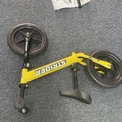 Strider Sport 12 Balance Bike Yellow With Extra Seat Post 18 Month
