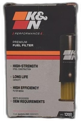 K&n Gasoline Fuel Filter: High Performance Fuel Filter, Premium Engine