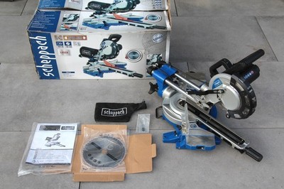 #wie NEU# Scheppach HM216 2000W Laser Kappzugsäge Kreissäge blau 216mm in OVP