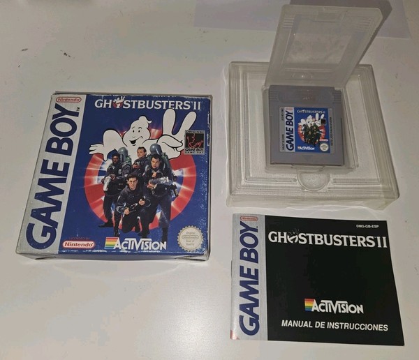 GHOSTBUSTERS II NINTENDO GB GAME BOY PAL ESPAÑA COMPLETO VER FOTOS GAMEBOY RARO