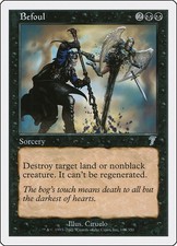 Befoul 7th Edition 118 MTG MP