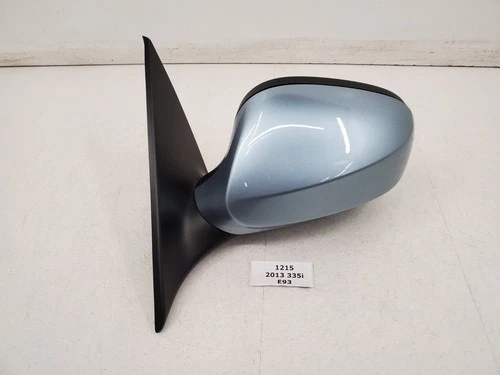 ✅10-13 OEM BMW E92 E93 328 335 Left Driver Side Mirror Assembly Heated Blue B40*