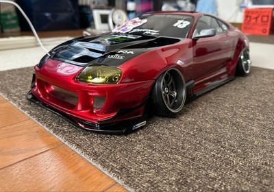 EXceed Toyota Supra A80 RC Karosserie 1/10 lackiert Drift Body Only