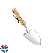 BerryandBird Potting Trowel, Oversized Garden Hand Shovel with Sh