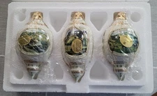 Bradford Exchange Irish Blessings Heirloom Porcelain Ornaments Set Of 1-3 Styrof