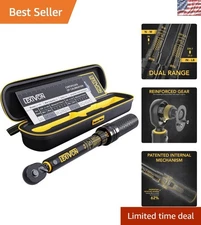 Aluminum Bike Torque Wrench, 2-26 Nm Range, Non-Slip Grip, Compact & Reliable