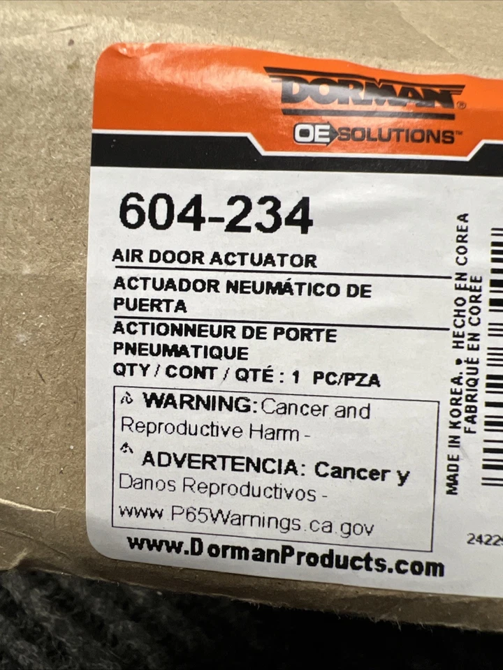 Actuador de puerta de mezcla de climatización Dorman 604-234 para modelos seleccionados de Ford Lincoln 11-19 Foto 4 de 4