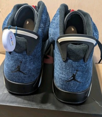 Size 15 - Air Jordan 6 Retro Washed Denim for sale online | eBay