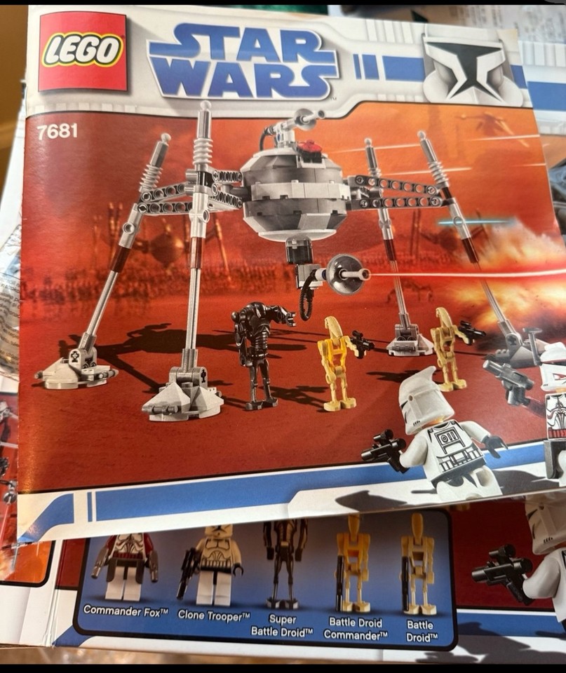LEGO Star Wars: Separatist Spider Droid (7681) (Read Description ...