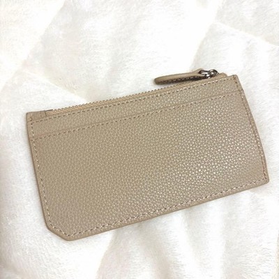 HIGH FIVE Fragment Case Cowhide Thin Wallet Card