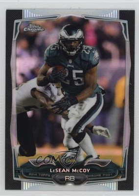 2014 Topps Chrome Black Refractor 65/299 LeSean McCoy #64 ex0