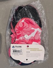 New Tilos 2.5mm Sport Skin Socks - Coral Flower, Size: XL