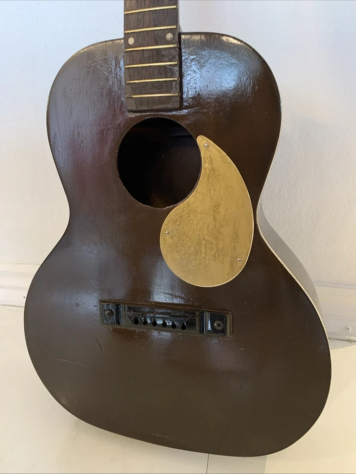 Vintage 1950-1960 Guitar 6 Strings Acoustic Kay Made In USA 38.5 In - Image 2 of 4
