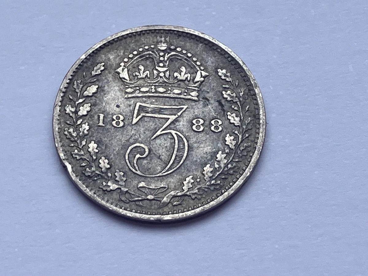 银色1888 年英国硬币| eBay