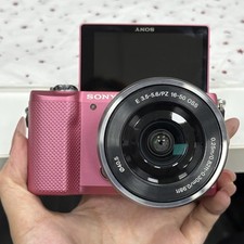 SONY Alpha a5000 20.1 MP Flip Screen Mirrorless Digital Camera w/16-50mm Lens