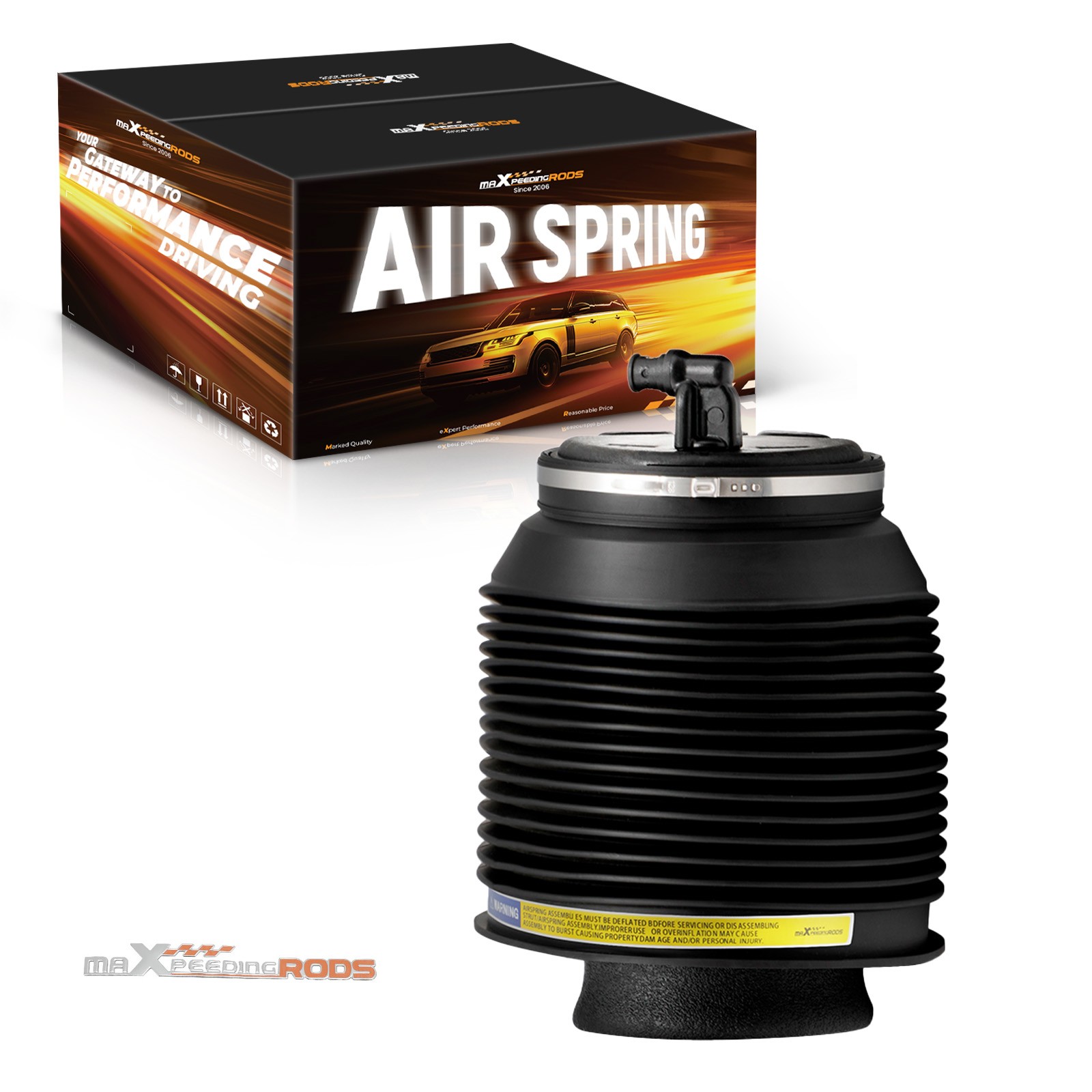 1X Rear Left Air Bellows Air Spring Bag for Toyota Landcruiser Prado 120 Series - Image 3