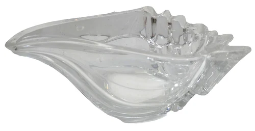 New ListingVINTAGE WATERFORD CRYSTAL CONCH SHELL MARQUIS GLASS DECOR DISH