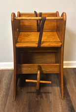 Wooden High Chair, Rocking Horse  Desk 3-in-1 