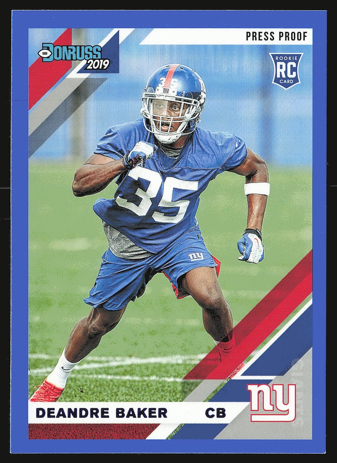 2019 Donruss #264 Deandre Baker Press Proof Blue RC